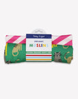 Premium Organic Cotton Muslin Swaddle Blankets 2-Pack with Kitten Print and Stripes - Super Soft, Skin-Friendly, GOTS Certified by Toby Tiger at brixbailey.com