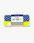 Premium Organic Cotton 2-Pack Seagull Print and Striped Muslin Cloths for Comfort and Style by Toby Tiger at brixbailey.com
