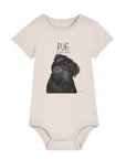 Snorty Potato Baby Bodysuit – For Your Little Pug Lover!