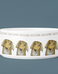 Handcrafted Dachshund Dog Bowl – Stylish Dining for Your Doxie!