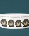 Handcrafted Dachshund Dog Bowl – Stylish Dining for Your Doxie!
