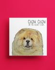 Send Some Floofy Love: Fawn Chow Chow 'Aloof Floof' Greeting Card