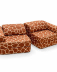 Modular Play Sofa for Children, Giraffe, 120cm