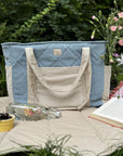 Stylish Denim Weekender Bag for Mums