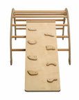 Montessori Arch Rocker with Ramp and Pillow-3