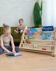 Montessori Bookshelf - Add-On for Climbing Frames