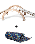 Montessori Climbing Arch Rocker with 2 Ramps and Pillow-0