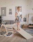 Indoor Climbing Arch and Ramp for Toddlers