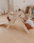 Montessori Climbing Triangle and Ramp Indoor Play Gym