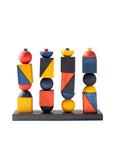 Wooden Stacking Toy in Modern Design