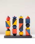Wooden Stacking Toy in Modern Design