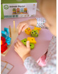Montessori Animal Puzzle Pyramid for Toddlers