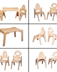 Montessori Table and Chair Set-1