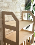 Montessori Wooden Shelf for Independent Play and Storage