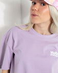 Heavyweight Lilac Cotton T Shirt