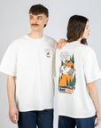 Heavy White Unisex Jungle T Shirt