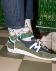 White Moomin Jungle Mens Retro Socks