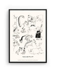 Jungle Art Poster 30 x 40 cm Print