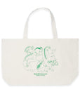 Extra Large Jungle Canvas Tote Bag