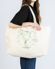 Extra Large Jungle Canvas Tote Bag