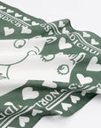 Moomintroll and Snorkmaiden Cotton Scarf