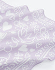 Little My Cotton Scarf in Lilac