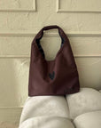 Moon Bag Heart in Brown
