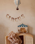 Wooden Wall Garland CIRCUS