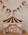 Wooden Wall Garland CIRCUS