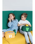 Cheerful Animal Thermal Lunch Box - Insulated & Kid-Friendly