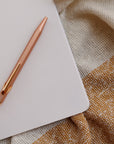 A5 Handmade Notebook with Mushroom & Fern Design