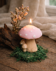Mushroom Family Candle