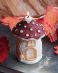 Mushroom House Candle