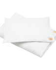 Cream Muslin Baby Blanket and Pillow Set