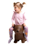 Bouncy Brown Bear Ride On Toy