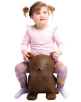 Bouncy Brown Bear Ride On Toy