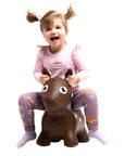 My First Bouncy Brown Horse Toy
