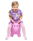 Pink Moose Bouncy Toy for Toddlers