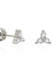 Dainty Trila Diamond Studs Earrings