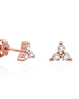 Dainty Trila Diamond Studs Earrings