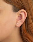 Dainty Trila Diamond Studs Earrings