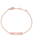 Name Block Lettering Bracelet