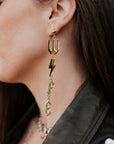 Alternative WIFE Gold Earrings