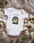 Mischievous Hot Dog Baby Bodysuit – Too Cute to Handle! Wire HairedDachshund