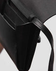Versatile Leather Clutch Wallet with Adjustable Strap