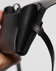Versatile Leather Clutch Wallet with Adjustable Strap