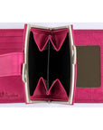 Leather Womens Wallet with Mirror