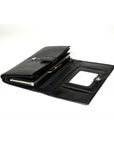 Womens Leather Wallet with Mirror