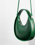 Elegant Mini Moon Sling Bag – Versatile & Stylish Leather by Craftory at brixbailey.com