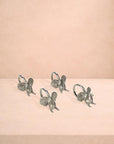 Elephant Safari Pewter Napkin Ring - Set of 4